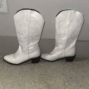White Cowgirl Boots